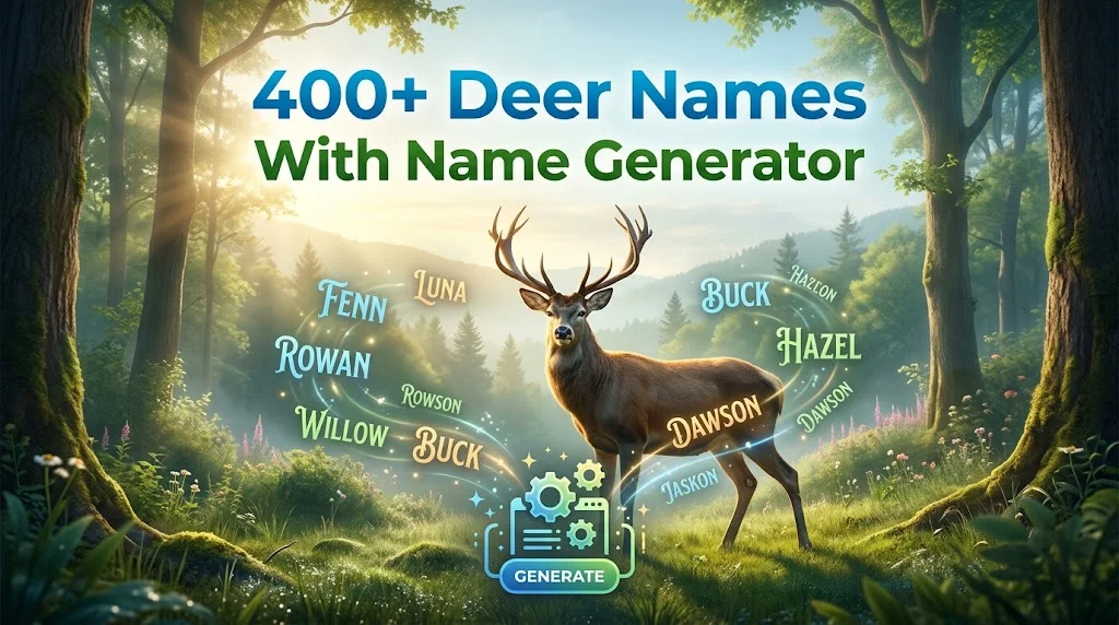 Deer Names