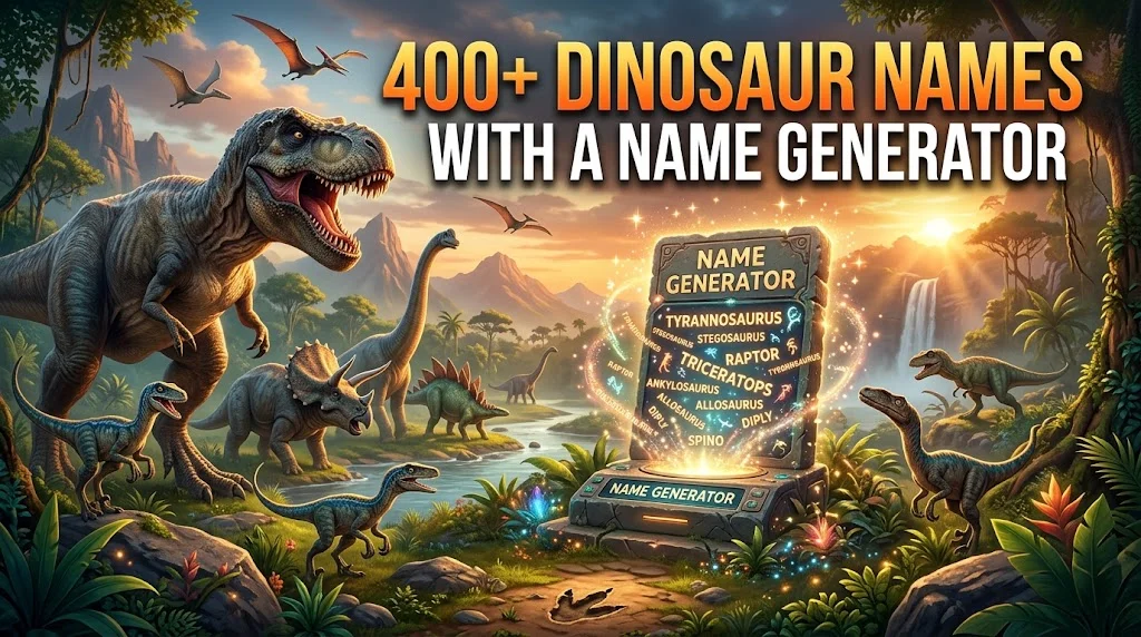 Dinosaur Names