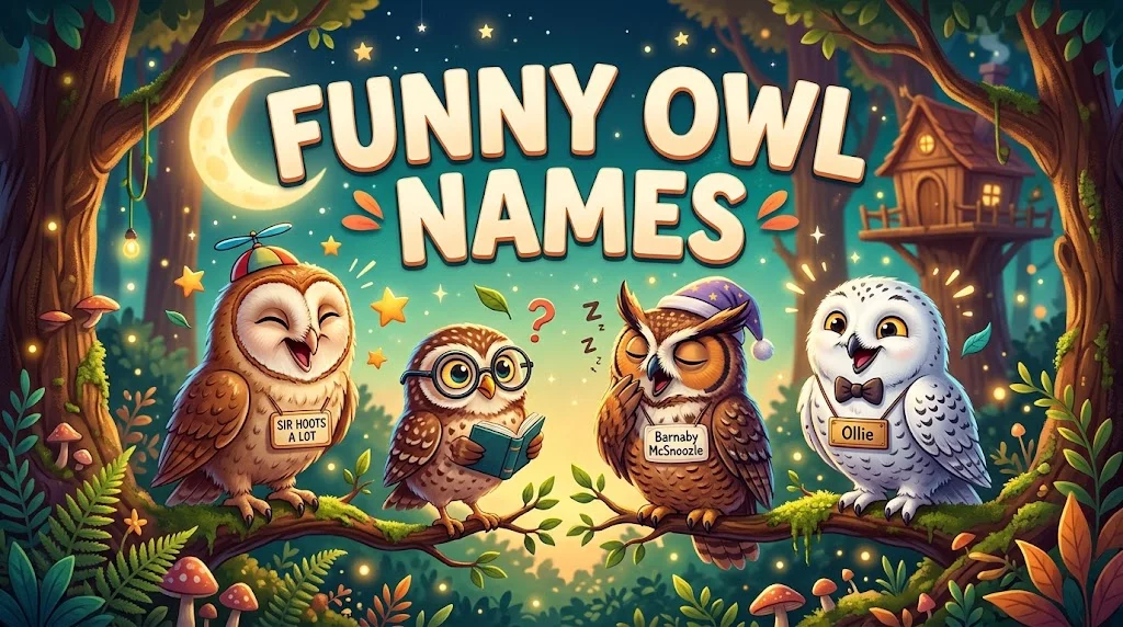 Funny Owl Names