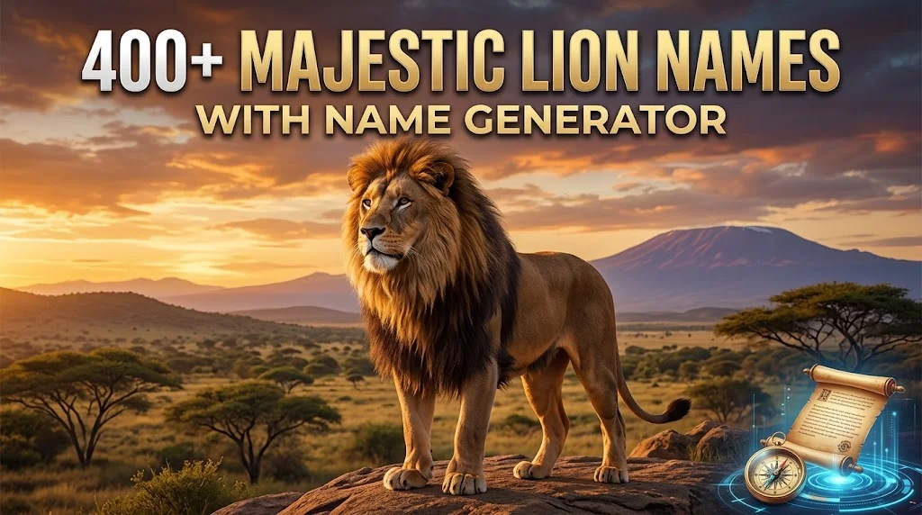 Majestic Lion Names