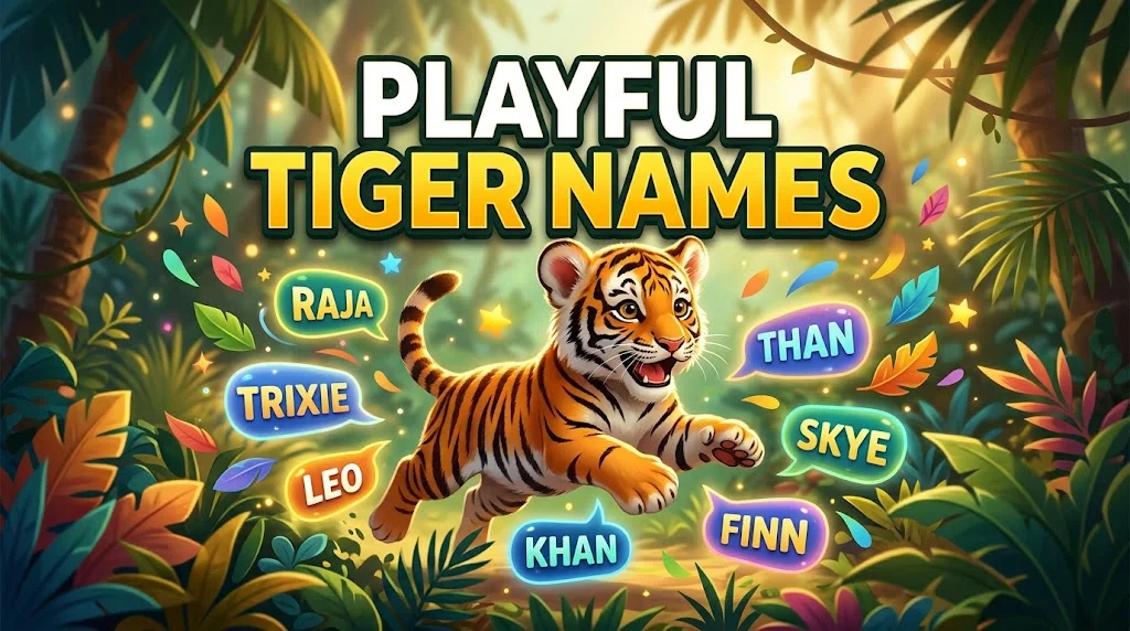 Playful Tiger Names