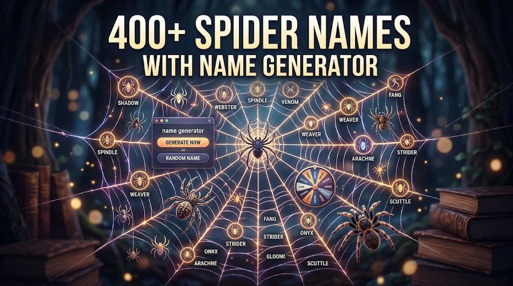 Spider Names