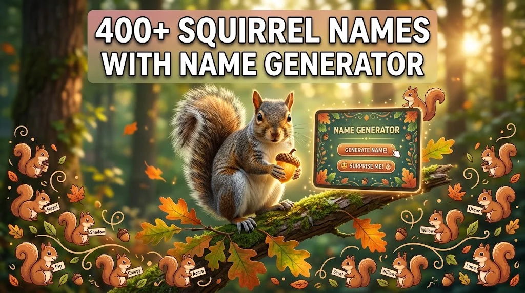 Squirrel Names