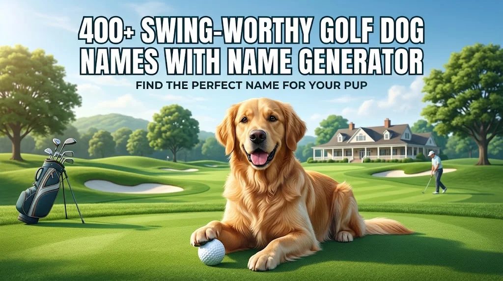 Golf Dog Names