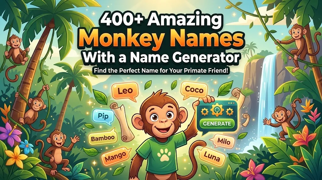 Monkey Names