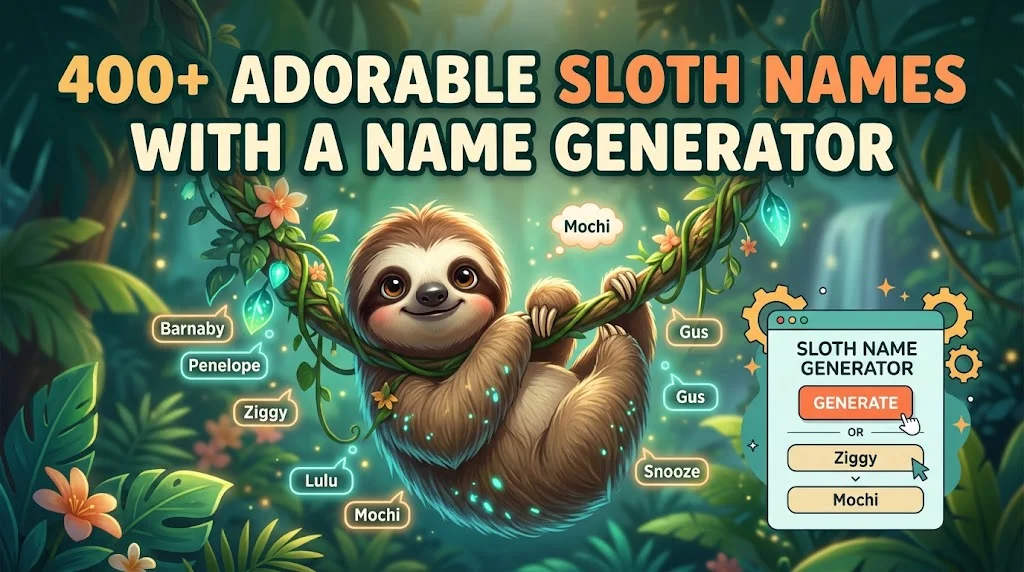 Sloth Names